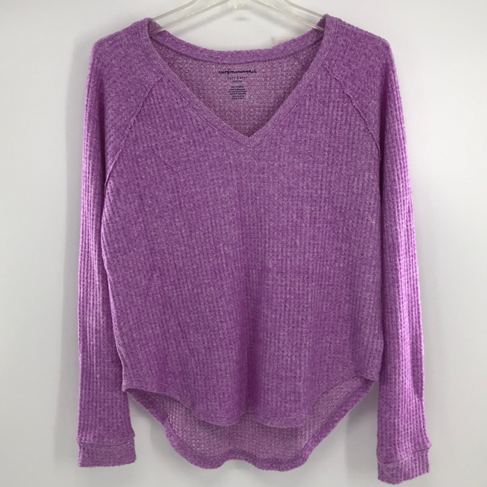NEW AmericanEagle OutfittersSweater HighLow Purple